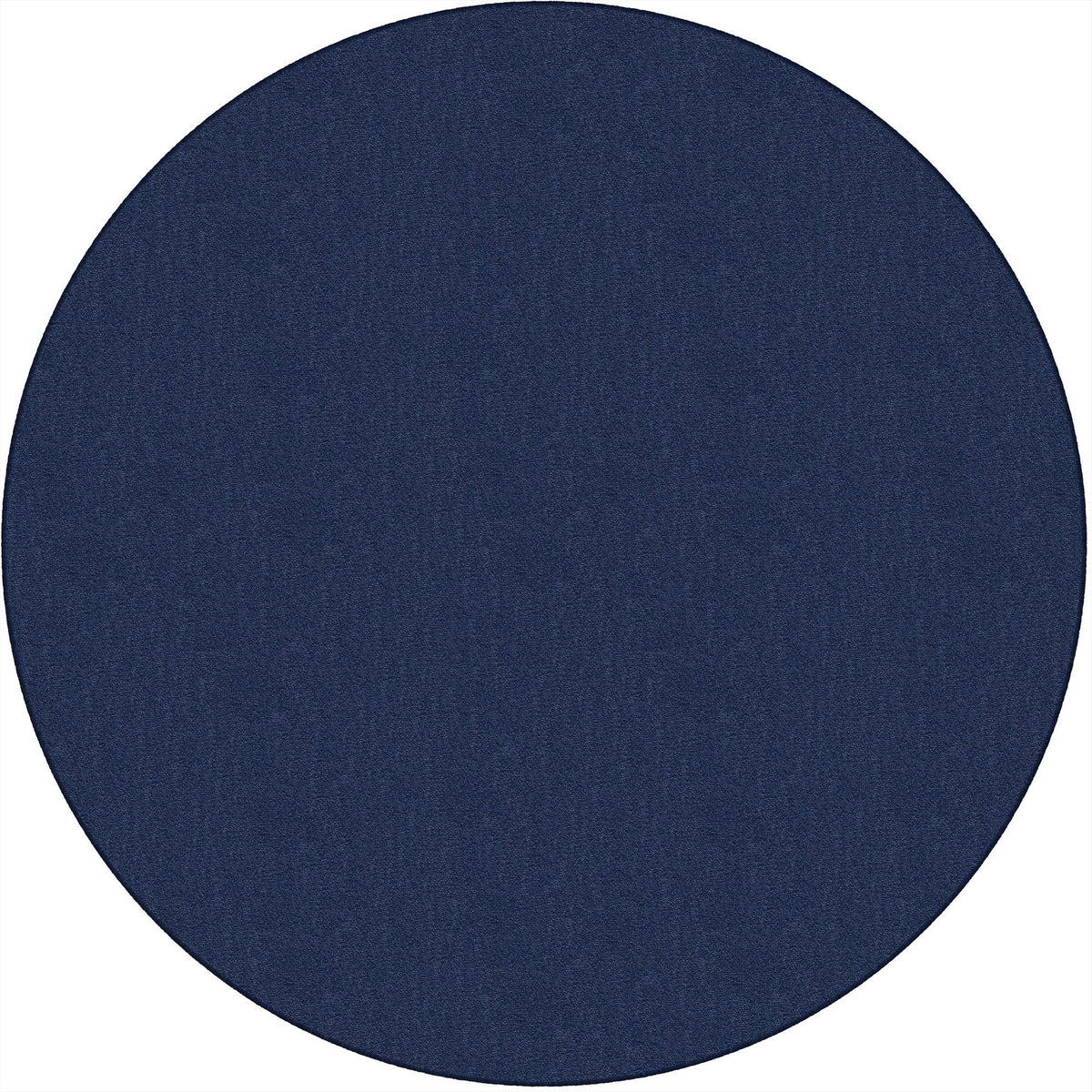 Flagship Carpets Classic Solid Color 6' Round Rug - 2000