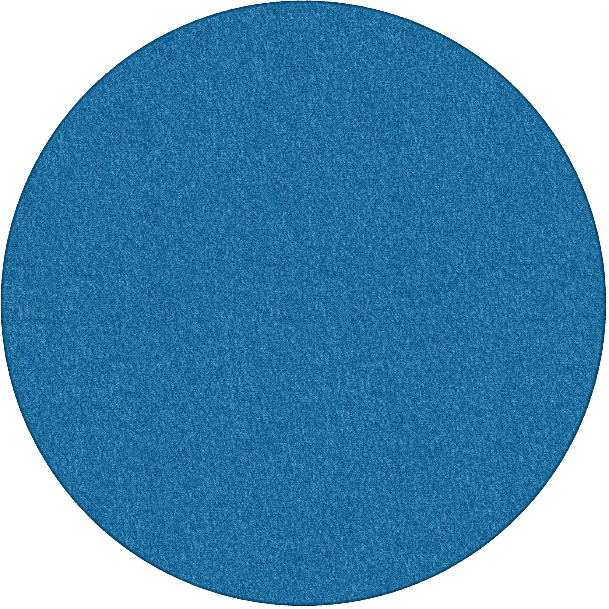 Flagship Carpets Classic Solid Color 6' Round Rug - 2000
