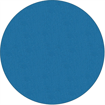 Flagship Carpets Classic Solid Color 6' Round Rug - 2000