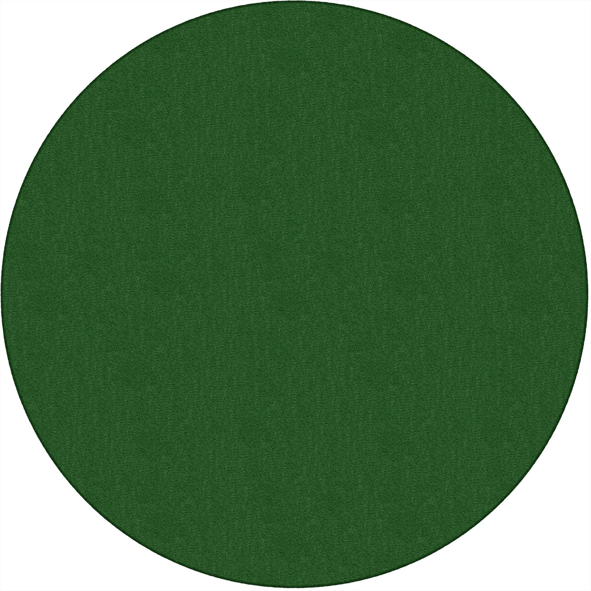 Flagship Carpets Classic Solid Color 6’ Round Rug - Traditional Circle Design - Rugs & Mats