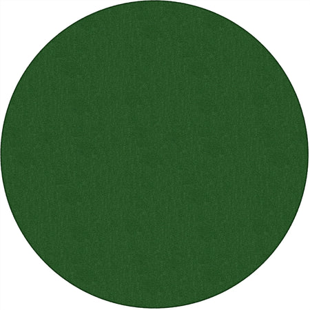 Flagship Carpets Classic Solid Color 6’ Round Rug - Traditional Circle Design - Rugs & Mats