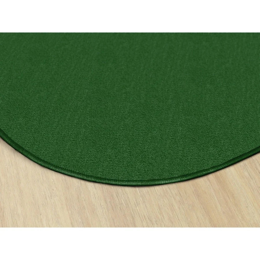 Flagship Carpets Classic Solid Color 6’ Round Rug - Traditional Circle Design - Rugs & Mats