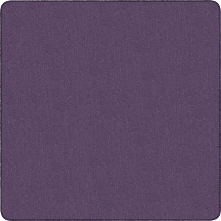 Flagship Carpets Classic Solid Color 6' Square Rug - 2000