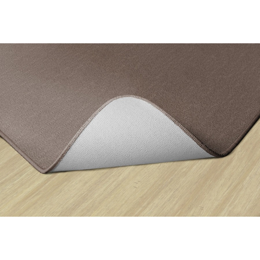 Flagship Carpets Classic Solid Color 9' Rectangle Rug - Bottom