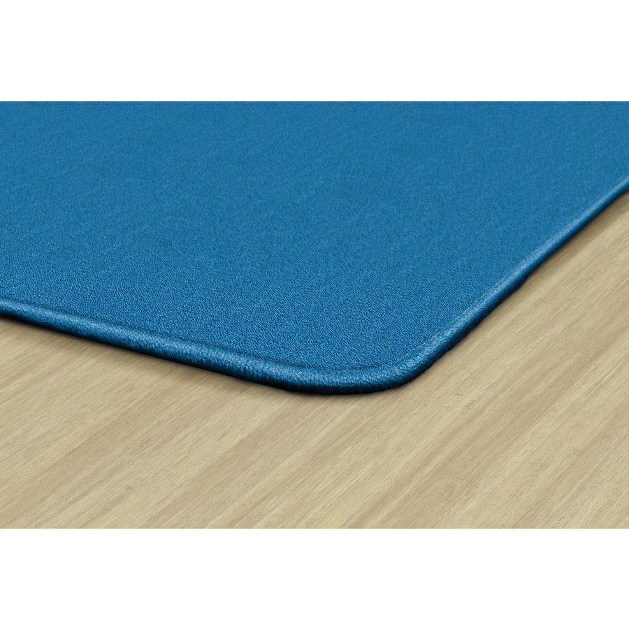Flagship Carpets Classic Solid Color 9' Rectangle Rug - Right