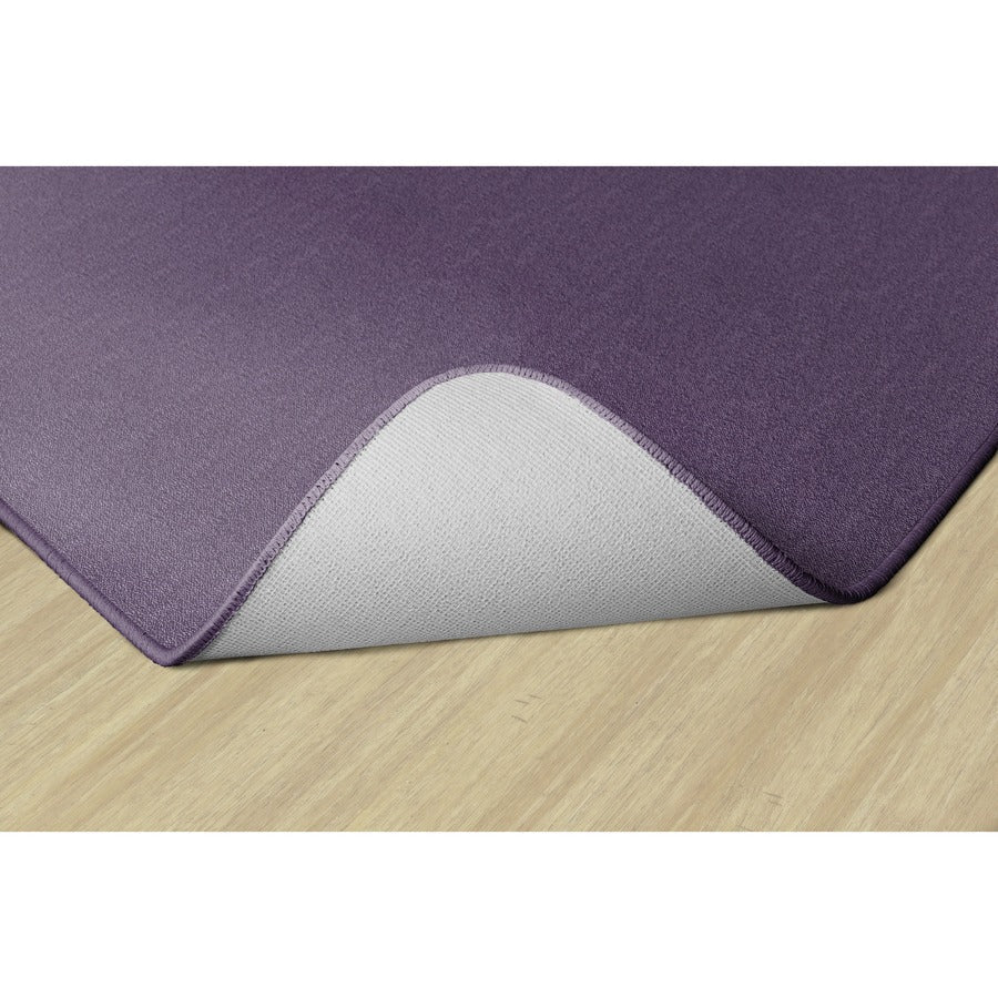 Flagship Carpets Classic Solid Color 9' Rectangle Rug - Bottom