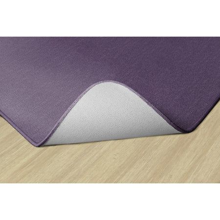 Flagship Carpets Classic Solid Color 9' Rectangle Rug - Bottom