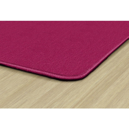 Flagship Carpets Classic Solid Color 9' Rectangle Rug - Left