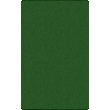 Flagship Carpets Classic Solid Color 9’ Rectangle Rug - Traditional Style - Clover Nylon - Rugs & Mats