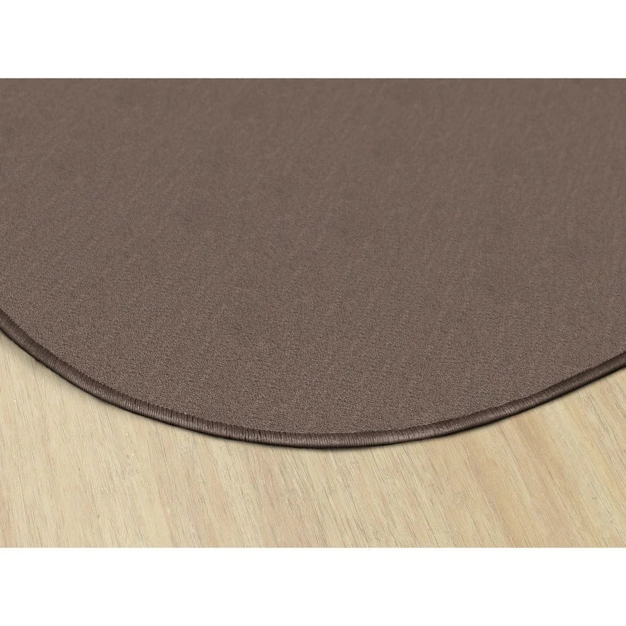Flagship Carpets Classic Solid Color Oval Rug - Traditional Floor - Rugs & Mats