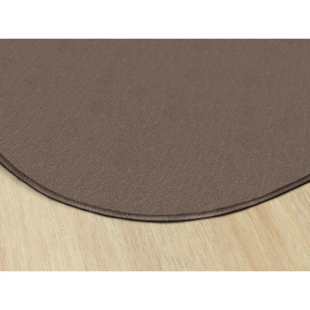 Flagship Carpets Classic Solid Color Oval Rug - Traditional Floor - Rugs & Mats