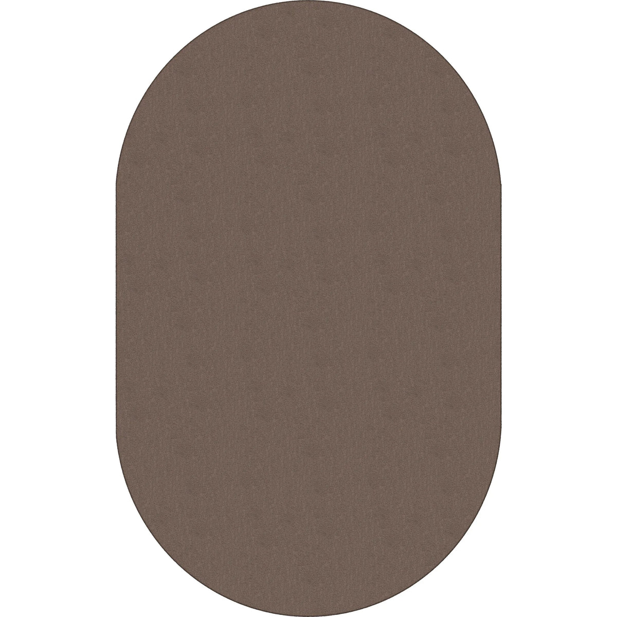 Flagship Carpets Classic Solid Color Oval Rug - Traditional Floor - Rugs & Mats