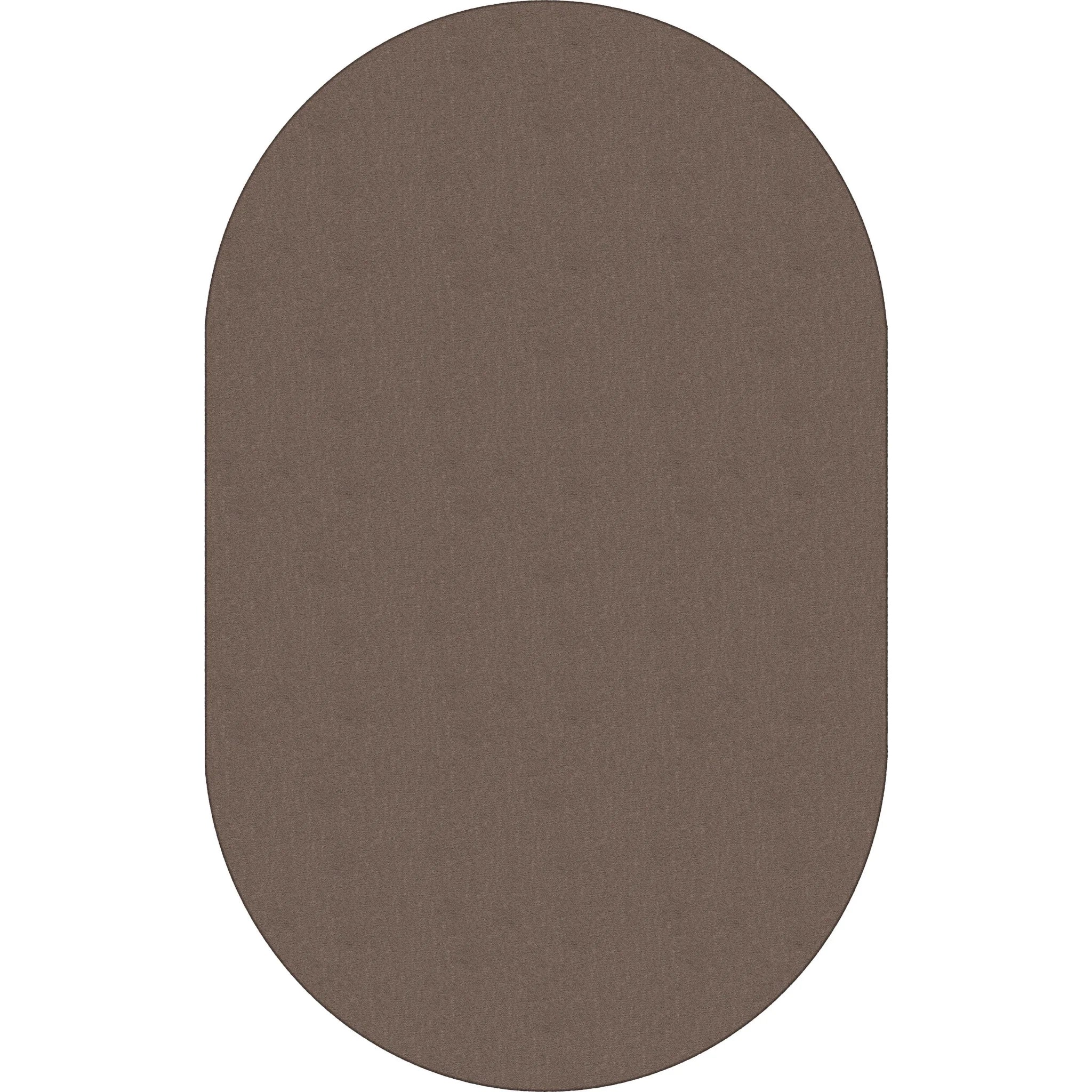 Flagship Carpets Classic Solid Color Oval Rug - Traditional Floor - Rugs & Mats