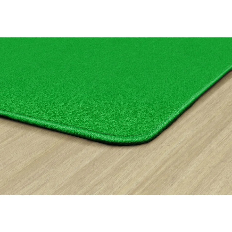 Flagship Carpets Classic Solid Lime Green 12’ Square Rug - Traditional Floor - Rugs & Mats