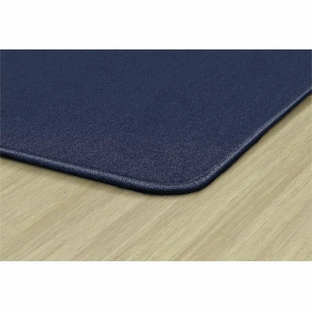 Flagship Carpets Classic Solid Navy 6’ Square Rug - Traditional Floor - Rugs & Mats