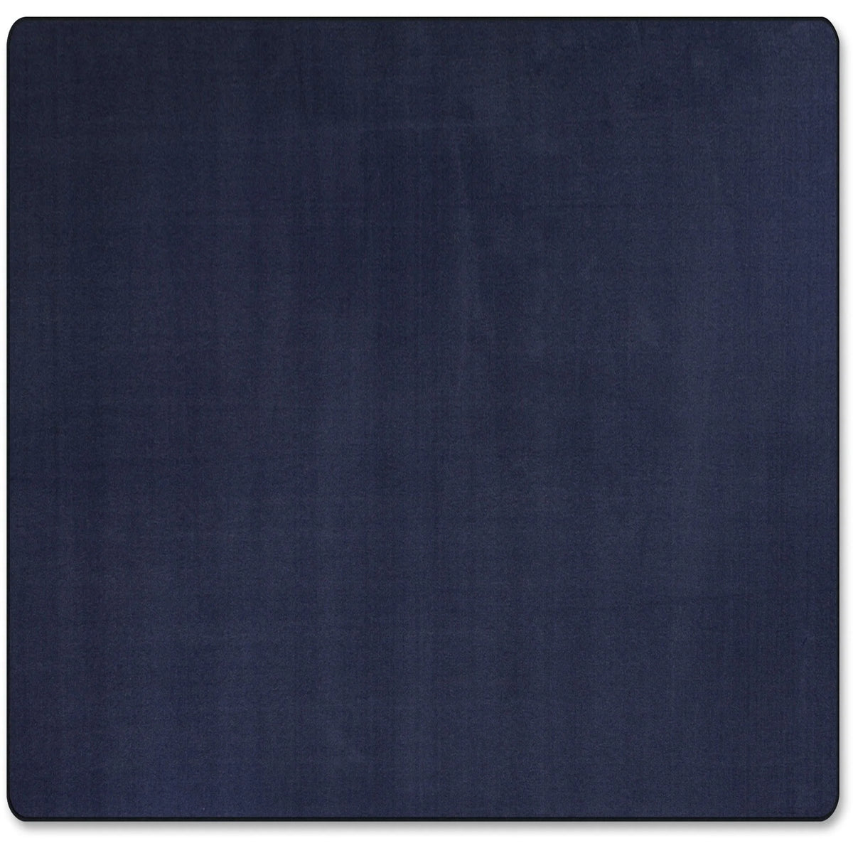 Flagship Carpets Classic Solid Navy Square Rug - Traditional Style - Rugs & Mats