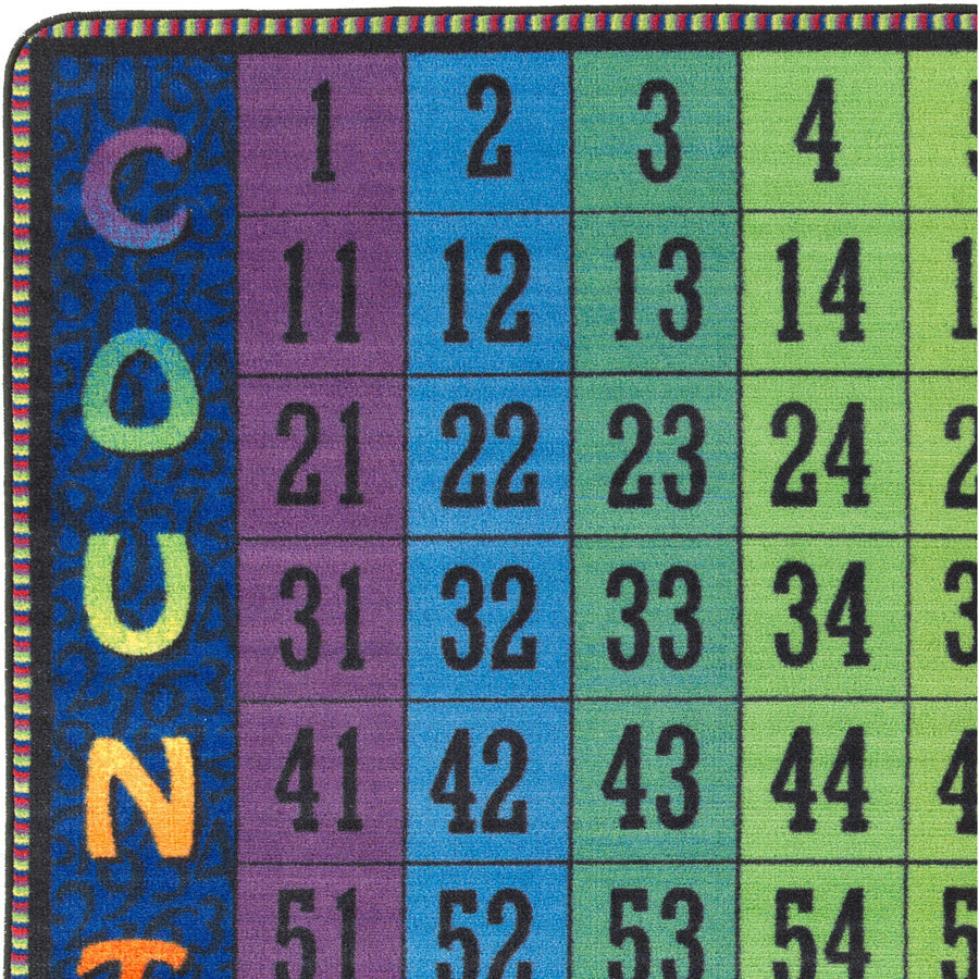 Flagship Carpets Counting To One Hundred Rug - Alternate-Image6