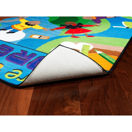 Flagship Carpets Dare To Dream Rug - 72’’x48’’ Multicolor Nylon Floor - Rugs & Mats