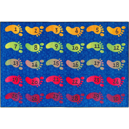Flagship Carpets Easy Care Counting Feet Rug - 2000
