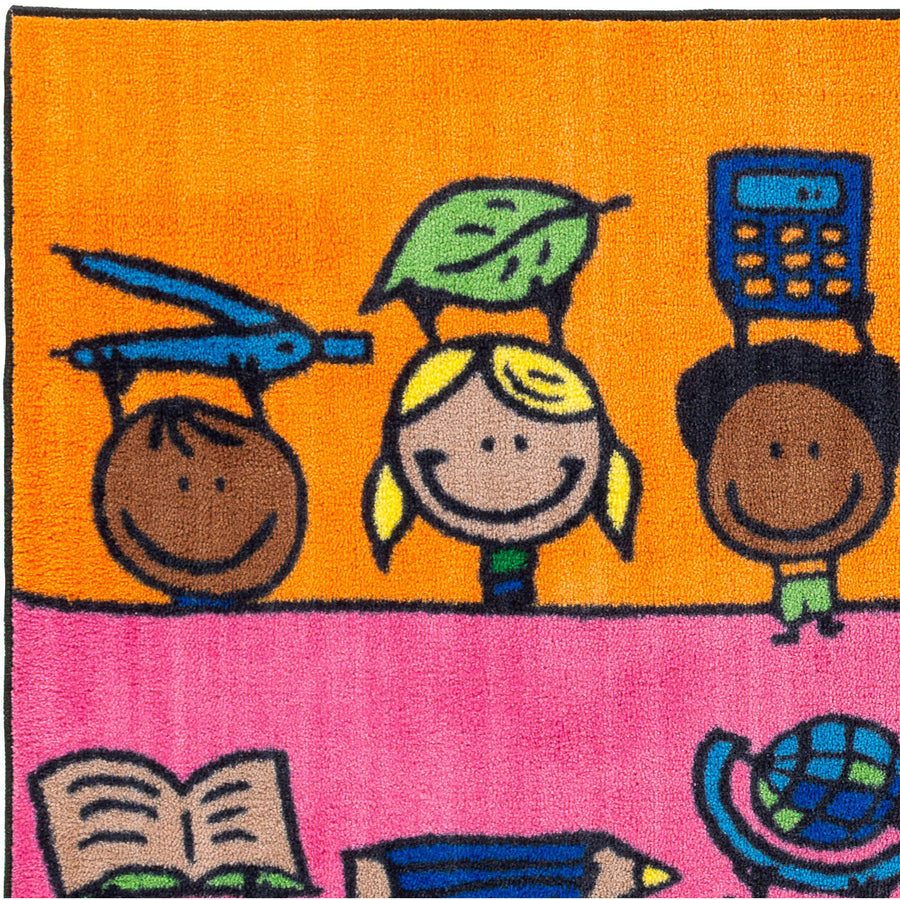 Flagship Carpets Easy Care Fun At School Rug - Alternate-Image5