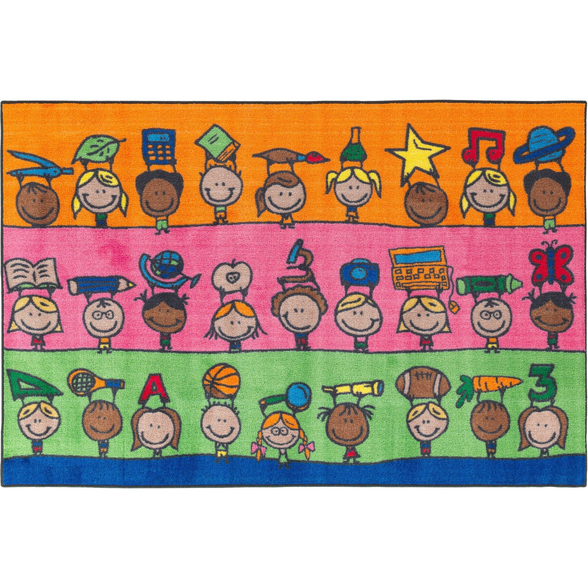 Flagship Carpets Easy Care Fun At School Rug - 2000