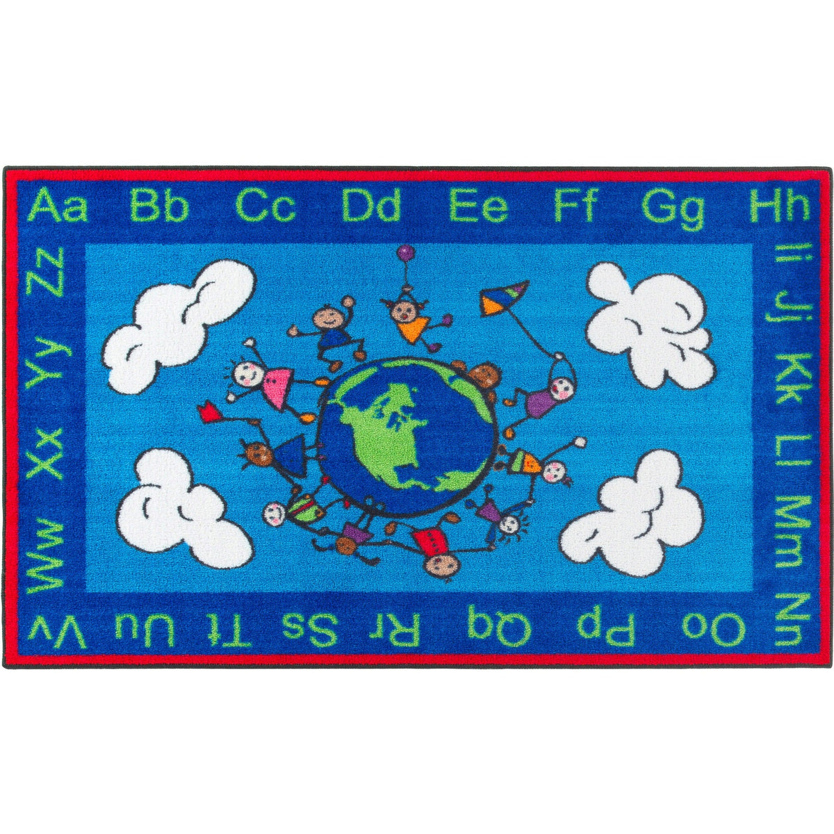 Flagship Carpets Easy Care Happy World Rug - 2000