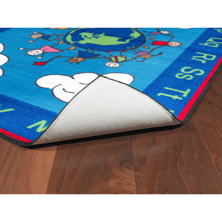 Flagship Carpets Easy Care Happy World Rug - Alternate-Image3