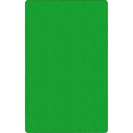 Flagship Carpets Lime Green 6’x9’ Nylon Rug - Classic Solid Color Floor - Rugs & Mats
