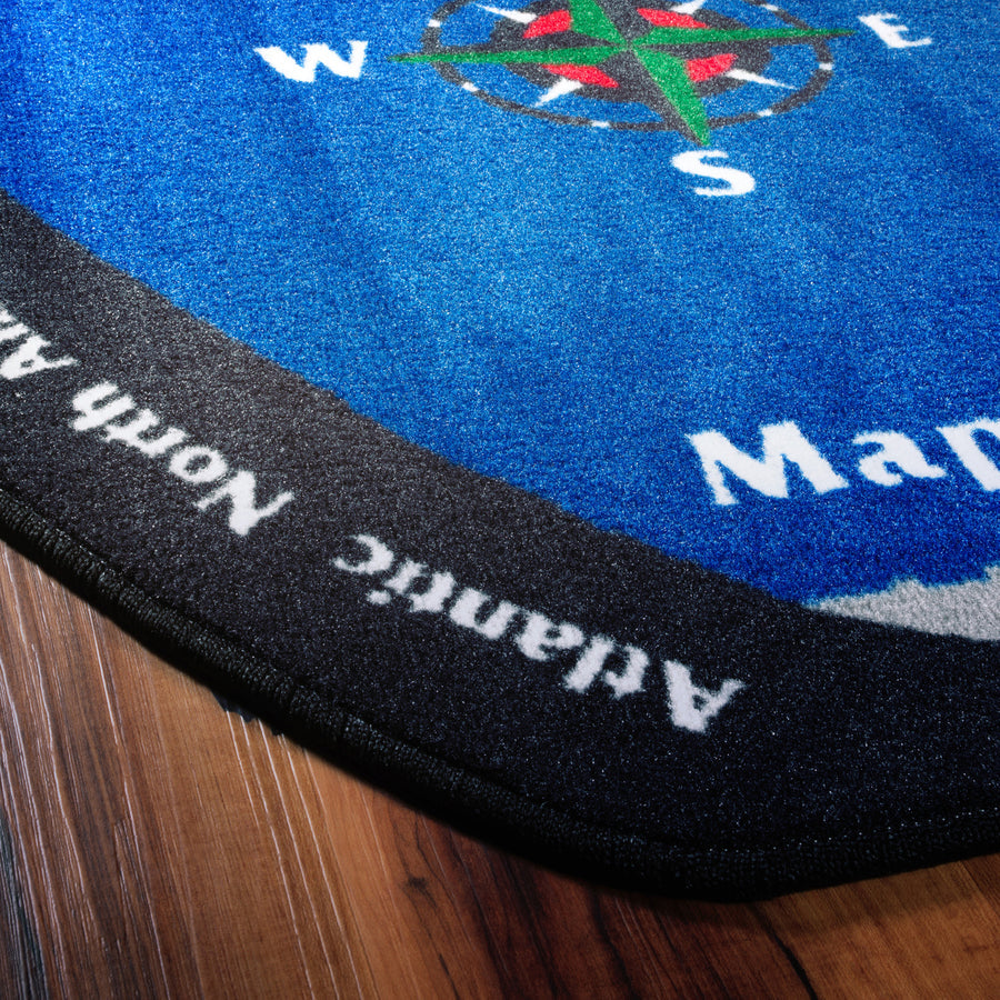 Flagship Carpets Maps That Teach Global Rug - Alternate-Image2