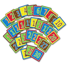 Flagship Carpets Numbered Seating Squares - Colorful 16x16 ft Classroom Rug - Rugs & Mats