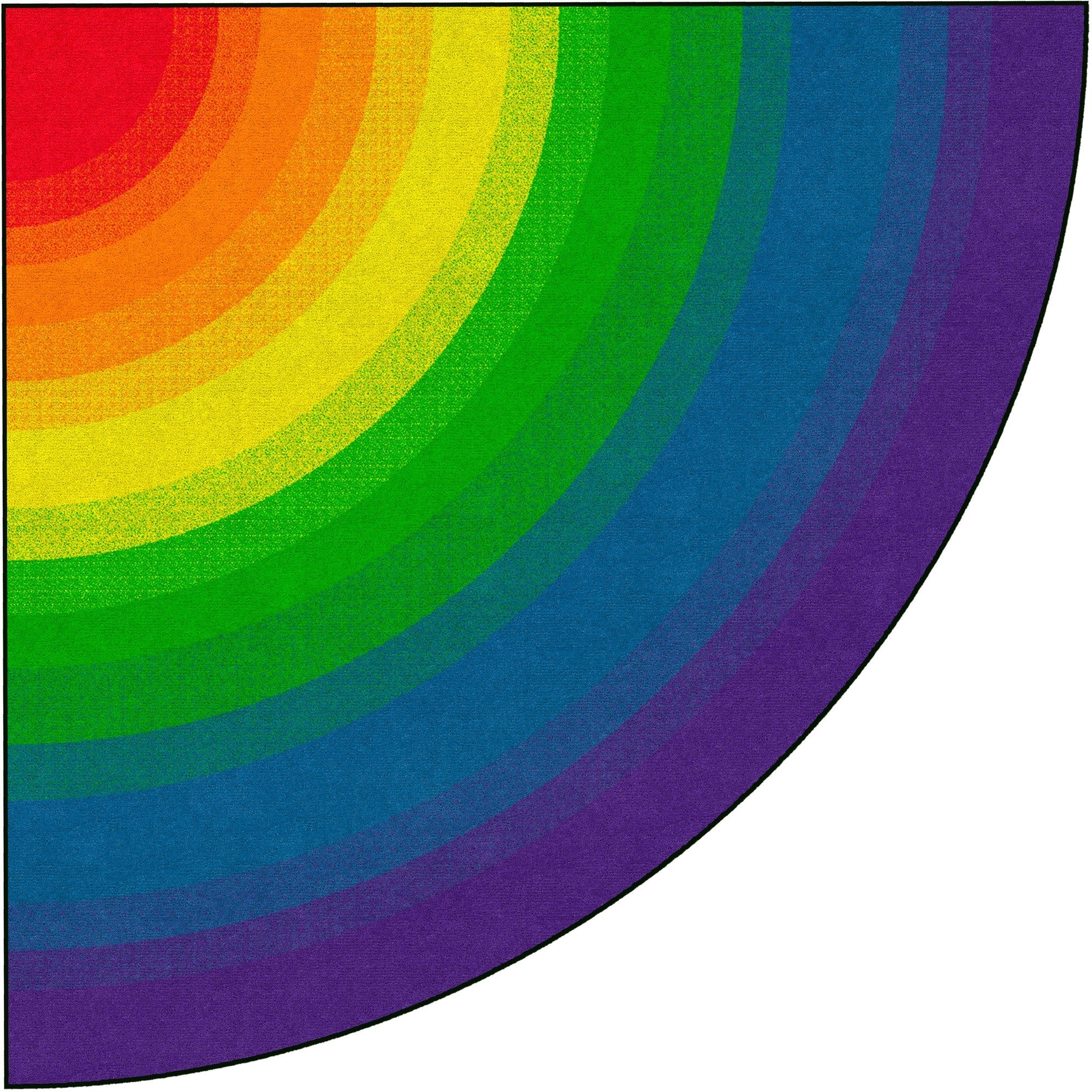 Flagship Carpets Rainbow Classroom Rug - 2000