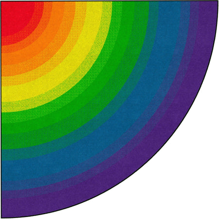 Flagship Carpets Rainbow Classroom Rug - 2000