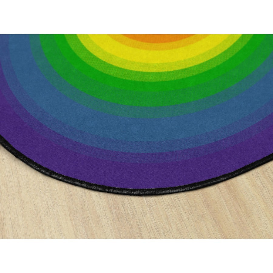 Flagship Carpets Rainbow Classroom Rug - Front