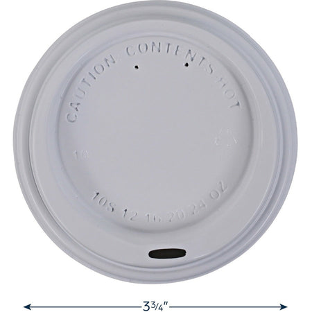 Flavia 10 oz Hot Beverage Paper Cup Lids - fl - White - Drink - 1000 / Carton - Cups