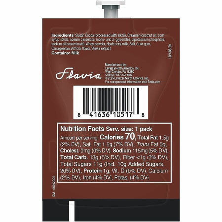 Flavia Cocoa Bliss Hot Chocolate - Rear