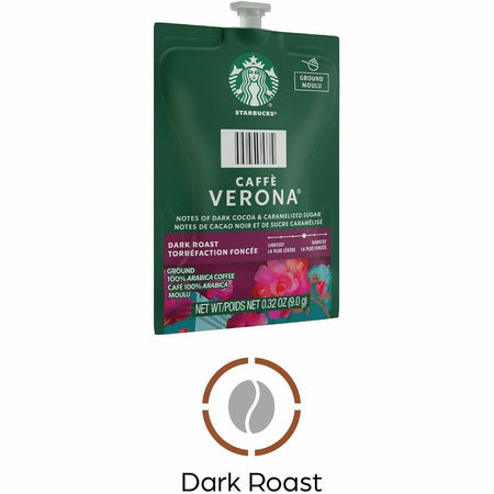 Flavia Freshpack Ground Caffe Verona Coffee - Compatible with - American - Dark