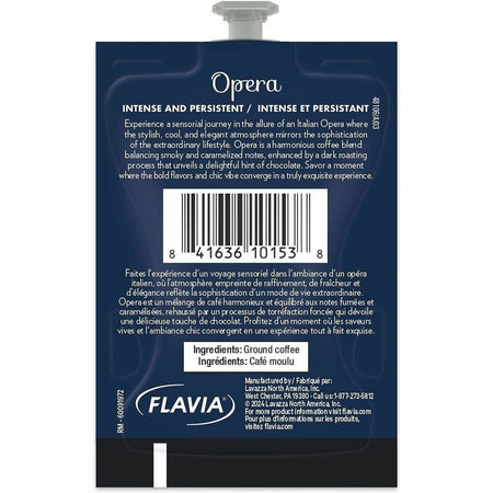 Flavia Freshpack Intenso Dark Roast Coffee Freshpacks - 0.3 oz - Arabica Robusta - 38 / Carton