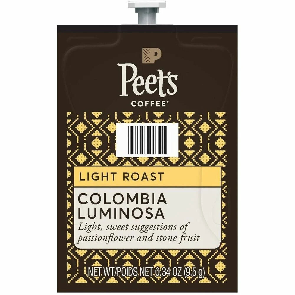 Flavia Freshpack Luminosa Breakfast Blend Coffee: Colombian Light Roast Arabica Pods - Coffee