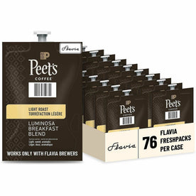 Flavia Freshpack Luminosa Breakfast Blend Coffee - Compatible with - American - Light