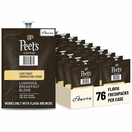 Flavia Freshpack Luminosa Breakfast Blend Coffee - Compatible with - American - Light