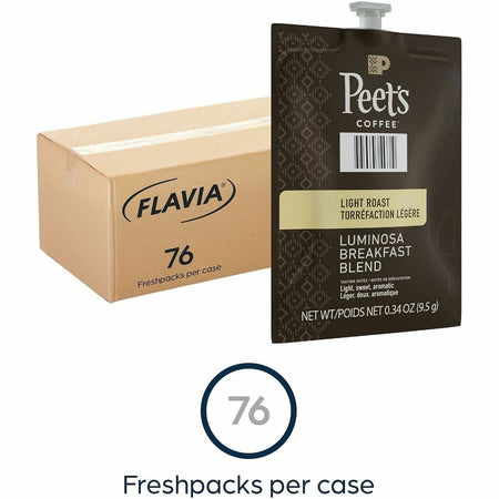 Flavia Freshpack Luminosa Breakfast Blend Coffee - Compatible with - American - Light
