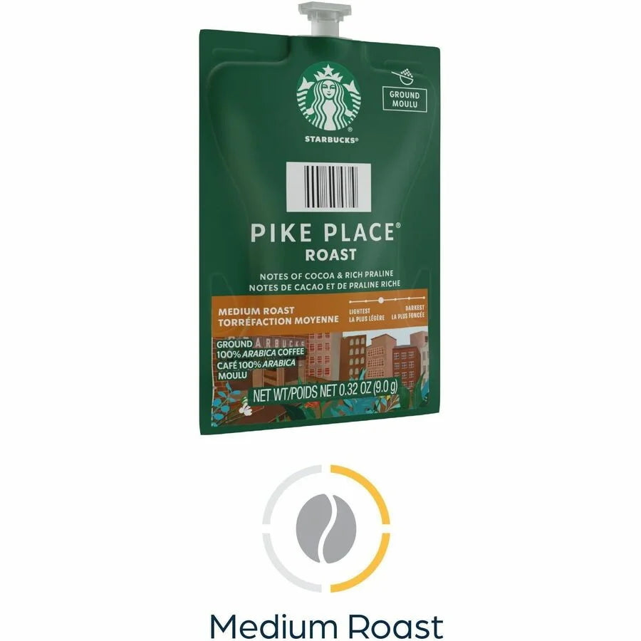 Flavia Freshpack Pike Place Roast Coffee - American Medium Ground