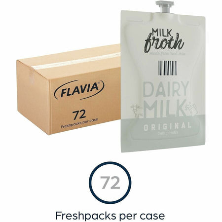 Flavia Freshpack Real Milk Froth Powder - Compatible with Barista Creation 600 500 200 - Coffee