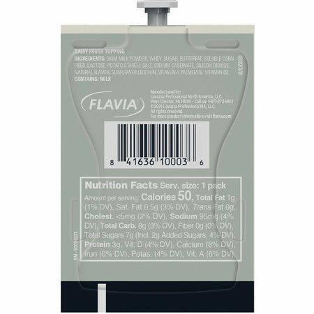 Flavia Freshpack Real Milk Froth Powder - Compatible with Barista Creation 600 500 200 - Coffee