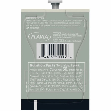 Flavia Freshpack Real Milk Froth Powder - Compatible with Barista Creation 600 500 200 - Coffee
