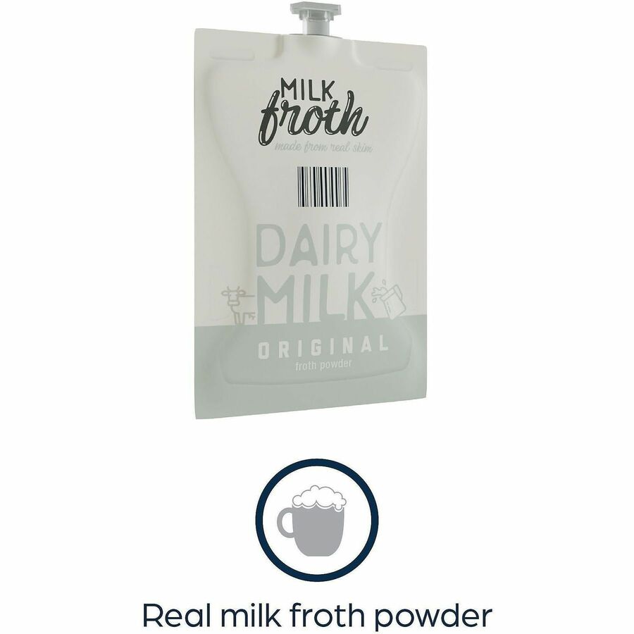 Flavia Freshpack Real Milk Froth Powder - Compatible with Barista Creation 600 500 200 - Coffee