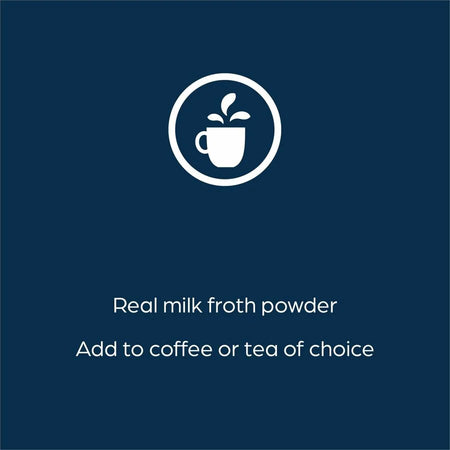 Flavia Freshpack Real Milk Froth Powder - Premium Frothing for Brewers - Coffee