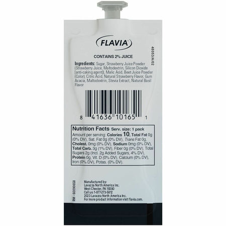 Flavia Strawberry Basil Infused Water - Rear