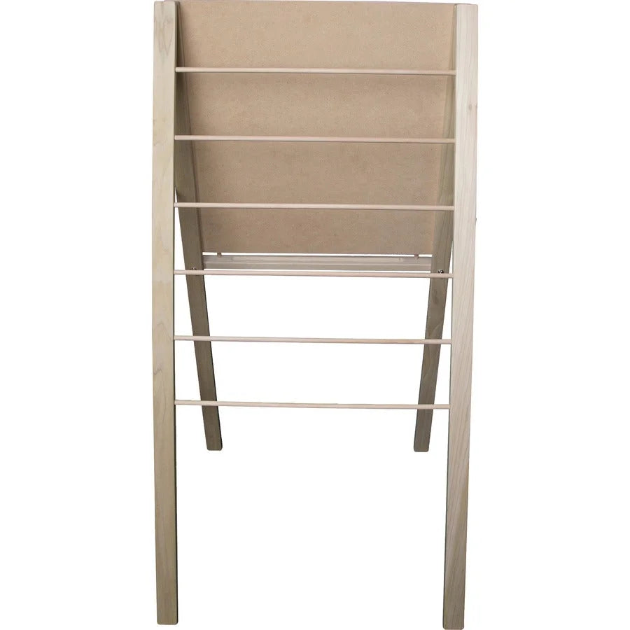 Flipside Big Book Easel: 24x24 White Surface - Assembly Required - Art Stations