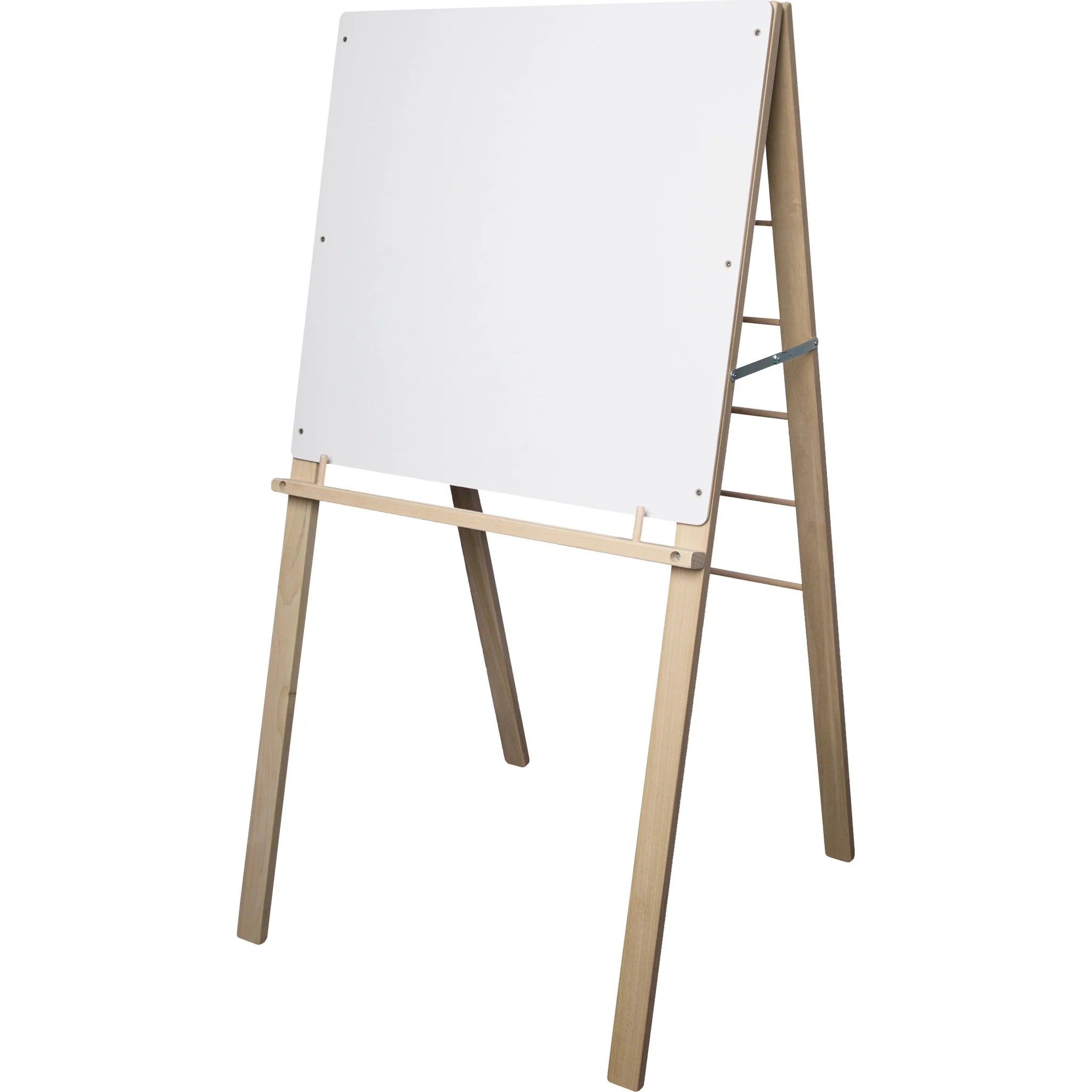 Flipside Big Book Easel: 24x24 White Surface - Assembly Required - Art Stations